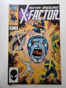 X-Factor #6 Direct Edition (1986) NM Condition! 1st full app of Apocalypse!