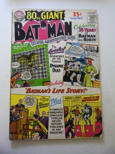 80 Page Giant #5 (1964) VG- Condition 1 spine split, tape pull fc