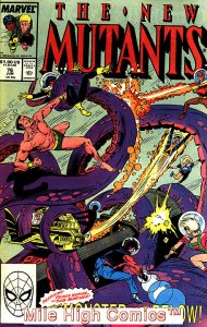 NEW MUTANTS (1983 Series)  (MARVEL) #76 Near Mint Comics Book