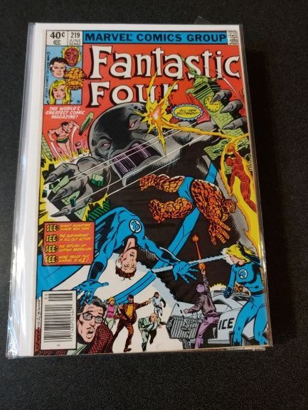 ​THE FANTASTIC FOUR #219 VF