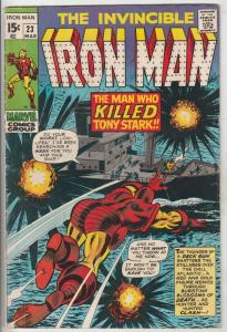 Iron Man #23 (Mar-70) FN Mid-Grade Iron Man