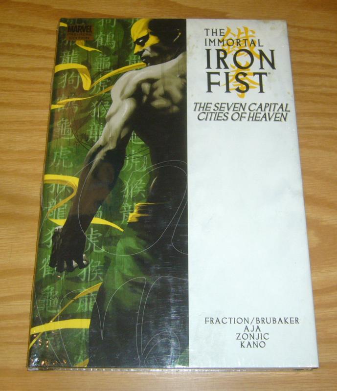 Immortal Iron Fist HC 2 NEW SEALED the seven capital cities of heaven hardcover