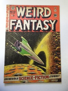 Weird Fantasy #10 (1951) GD/VG Condition moisture damage