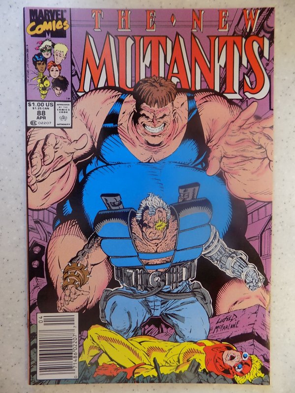 NEW MUTANTS # 88 MCFARLANE LIEFELD HOT MOVIE