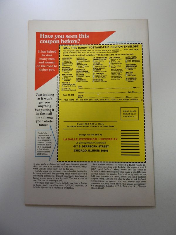 The Avengers #109 (1973) VF- condition