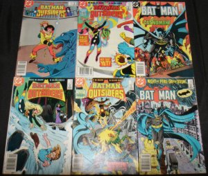 BATMAN COPPER AGE COMIC LOT 6PC (VF-VF+)