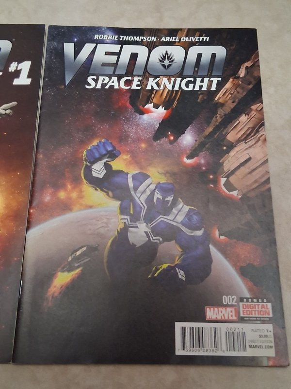 Venom: Space Knight #1 and #2 lot of 2 (2016)VF/NM