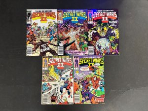 Secret Wars II (1985) #1-9 VF (8.0) Complete Newsstand Set