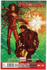 Iron Man #2 (2013 v5) Greg Land Cover NM