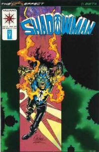 Shadowman #29 VF ; Valiant | Chaos Effect Beta