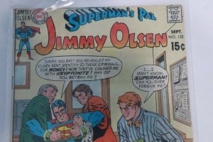 Superman's Pal Jimmy Olsen #132 When Olsen Sold Out Superman 1970 