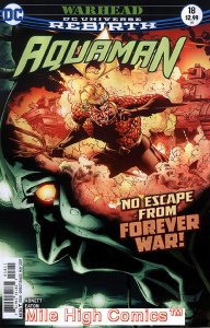 AQUAMAN  (2016 Series)  (DC REBRITH) #18 Very Fine Comics Book