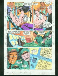 ORIGINAL D.C. COLOR GUIDE ROBIN ANNUAL #2 PG 42-SIGNED VG