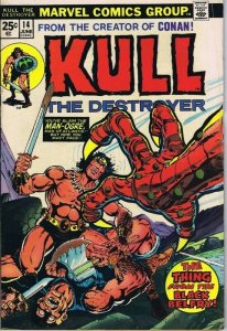Kull the Destroyer #14 ORIGINAL Vintage 1974 Marvel Comics