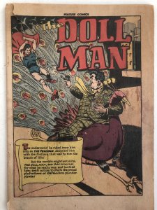 Doll man 95, reader(no staples)VS Peacock! WW2 JPN &AfroAmer stereotypes!