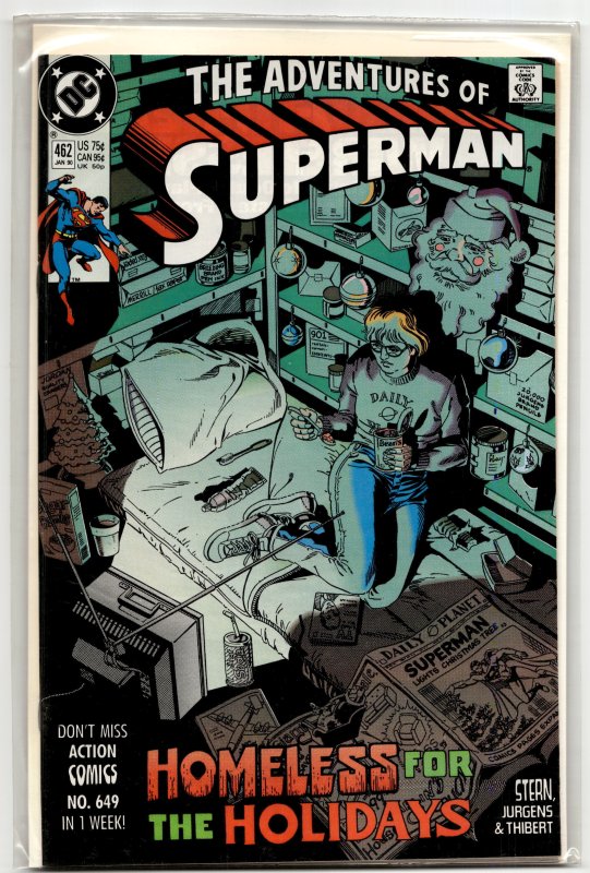 Adventures of Superman #462 (1990) Superman