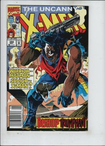 Uncanny X-men #284-290 Set vf/nm 