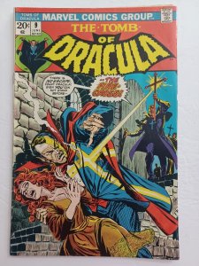 Tomb of Dracula #9 - vampire - horror - 1973 - VG/FN