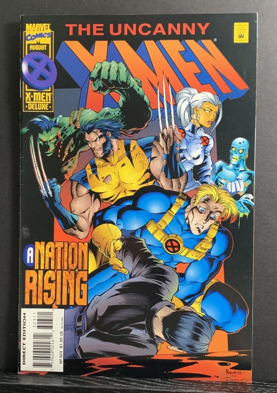 The Uncanny X-Men #323 (1995) 1st Appearance Gene Nation Sack / Vessel