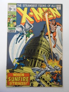 The X-Men #64 (1970) FN+ Condition! First appearance of Sunfire!
