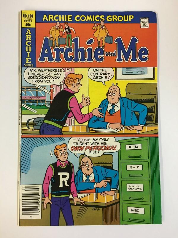 ARCHIE & ME (1964-1987)120 VF-NM  Jul 1980 COMICS BOOK 