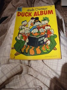 DUCK ALBUM FOUR COLOR #782 (DELL) DONALD DUCK UNCLE SCROOGE 1957 Silver Age Book