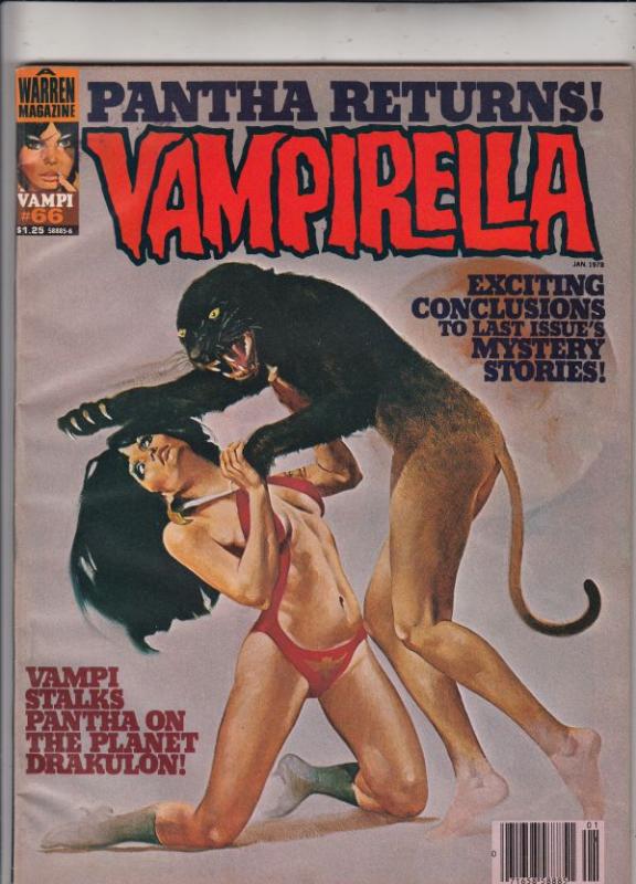 Vampirella Magazine #66 (Jan-78) VF+ High-Grade 