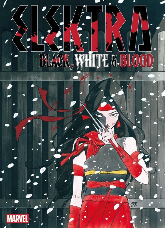 Elektra Black White Blood #4 (of 4) Momoko Var Marvel Prh Comic Book 