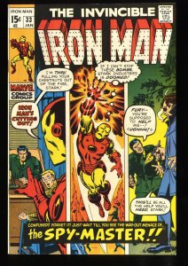 Iron Man #33 VG/FN 5.0