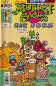 Muppet Babies Big Book #1 Newsstand Cover (1992) Harvey Comics 