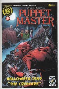 PUPPET MASTER Halloween 1989 #1, NM, Bloody Mess, 2016, Dolls, Killers, HORROR
