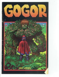 Gogor #1 VF+ BTC Exclusive LTD To 500 CA By Creator Ken Garing Image Comics 