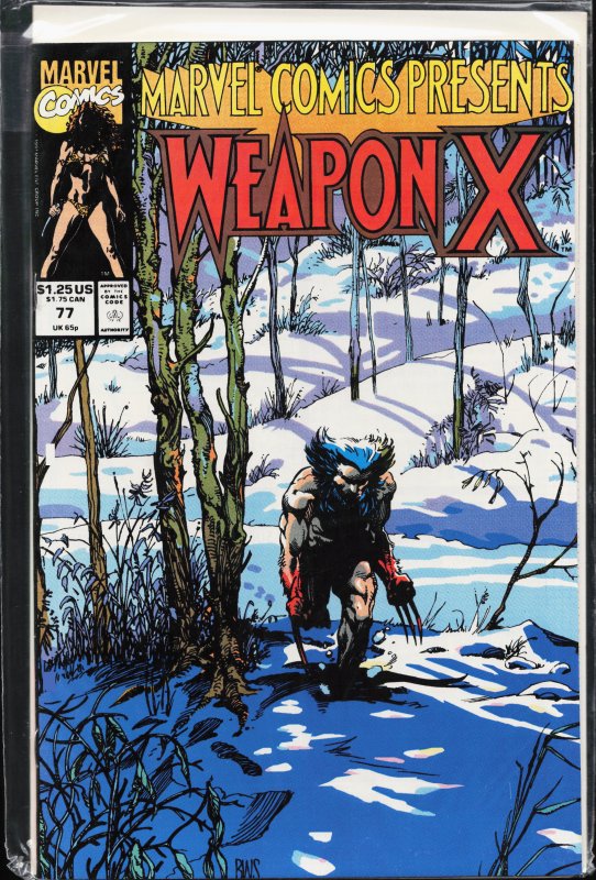 Marvel Comics Presents #77 (1991) Wolverine