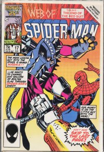 Web of Spider-Man #17 (1986) Spider-Man