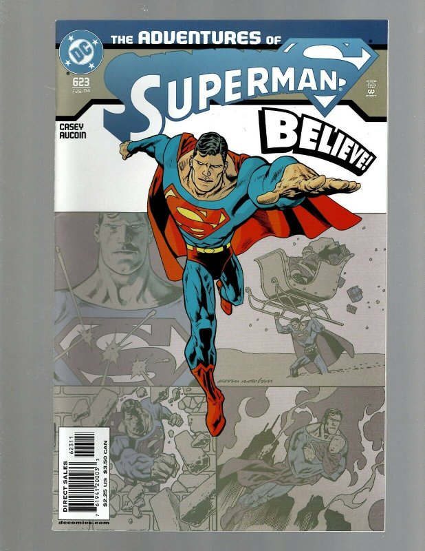 Lot of 12 Superman Comics #621 622 623 624 625 626 627 628 629 630 631 632 GK38