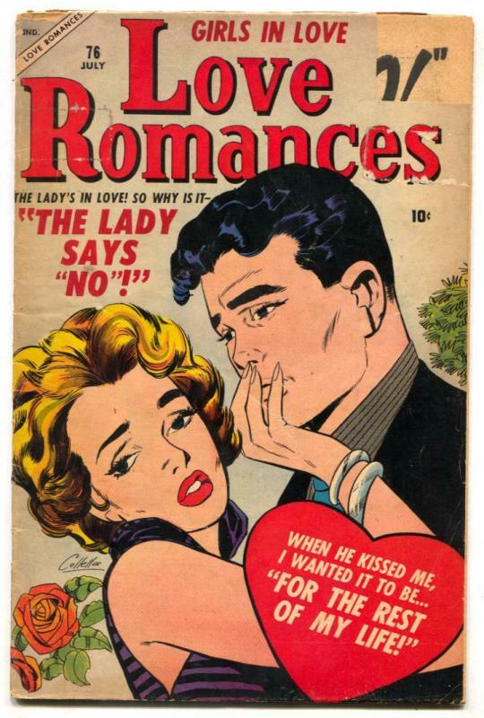 Love Romances #76 1958- Colletta cover- G+
