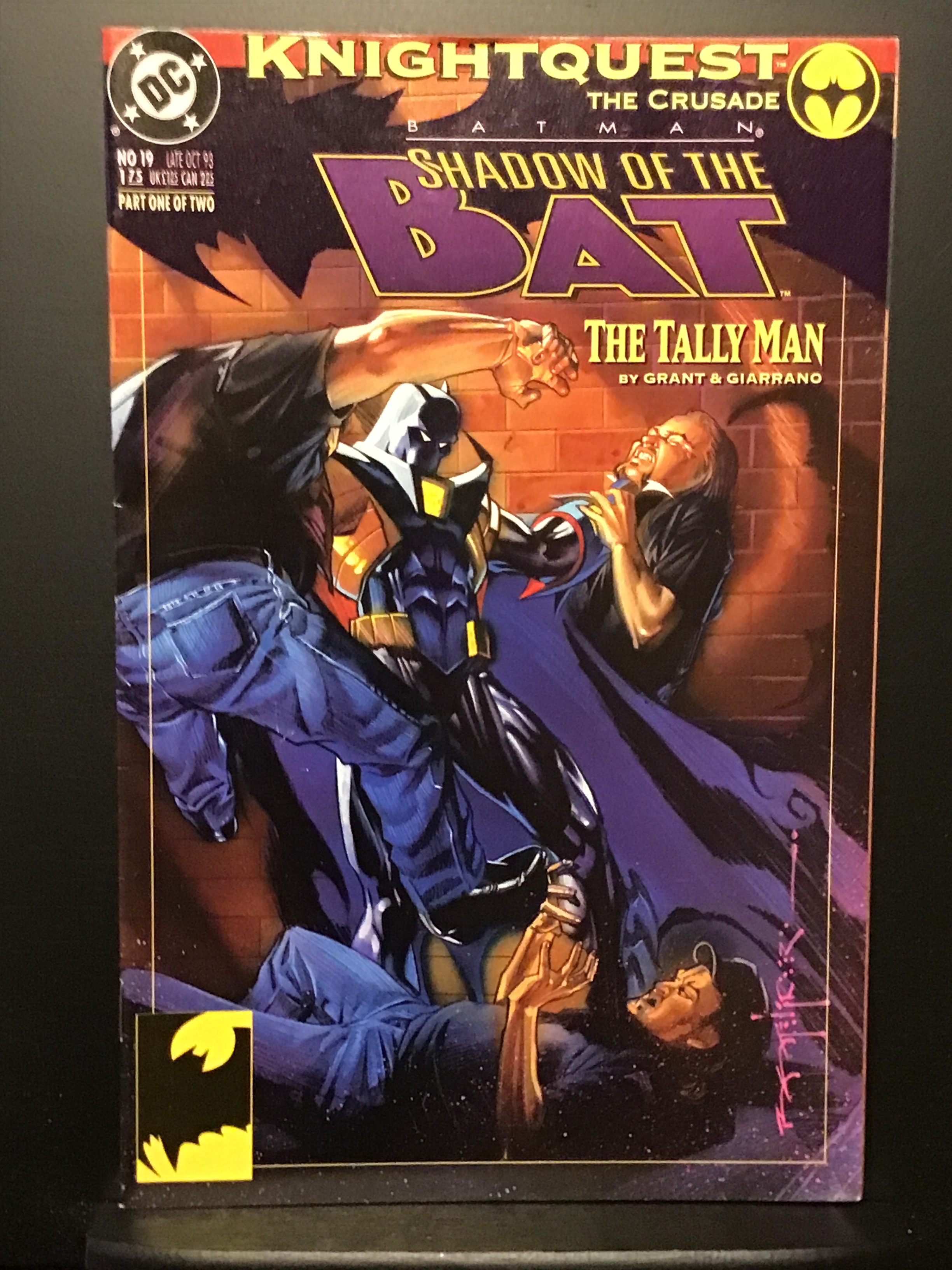 Batman: Shadow of the Bat #19 (1993) VF  1st appearance Tally Man |  International - Comic Books / HipComic