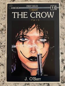 4 The Crow Caliber Comic Books # 1 3rd 2 3rd 3 2nd 4 1st ALL SIGNED VF-NM J980