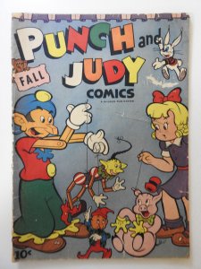 Punch and Judy Comics #4 (1945) GD Condition see description