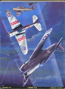 Popular Aviation 12/1938-photo cover of B-17 Bomber-future planes-VG