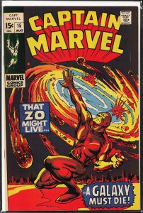Captain Marvel #15 (1969) Captain Marvel