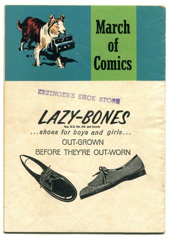 March of Comics #217 1961-Lassie- Promo Comic