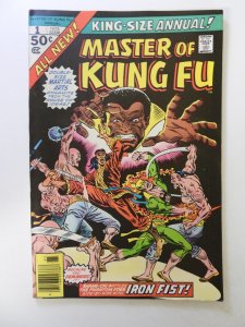 Master of Kung Fu Annual (1976) VF- condition