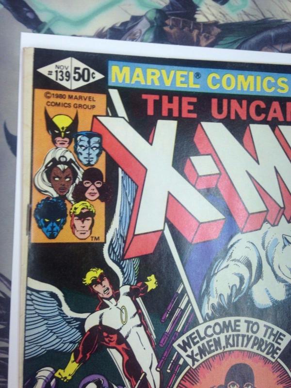 The Uncanny X-Men #139 FN/VF(pressable) kitty pryde joins, new Wolverine costume