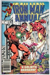 Iron Man Annual #7 (VF, 1984) NEWSSTAND