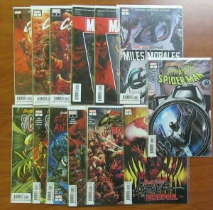 Absolute Carnage #1-5 Complete & Tie-ins Lot of 13 Scream Deadpool Marvel VF/NM