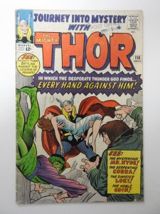 Journey into Mystery #110 (1964) PR Condition ad page missing, stamp fc