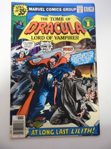 Tomb of Dracula #67 (1978) VG/FN Condition small moisture stain bc