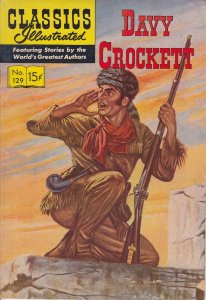 Classics Illustrated (Gilberton) #129 GD ; Gilberton | low grade comic Davy Croc