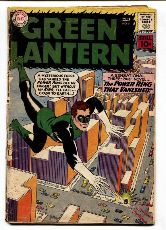 GREEN LANTERN #5 1962-DC COMICS-1st appearance of Hector Hammond